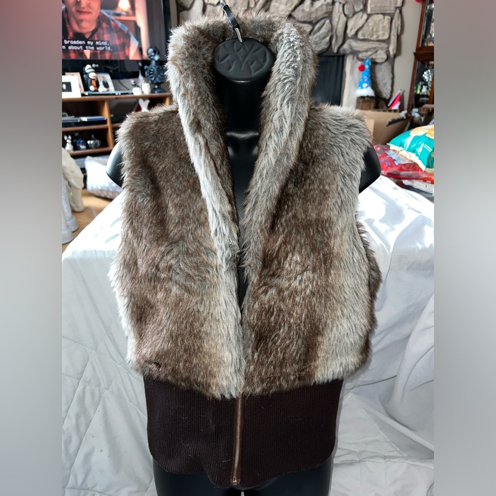 Sahara Faux Fur Vest